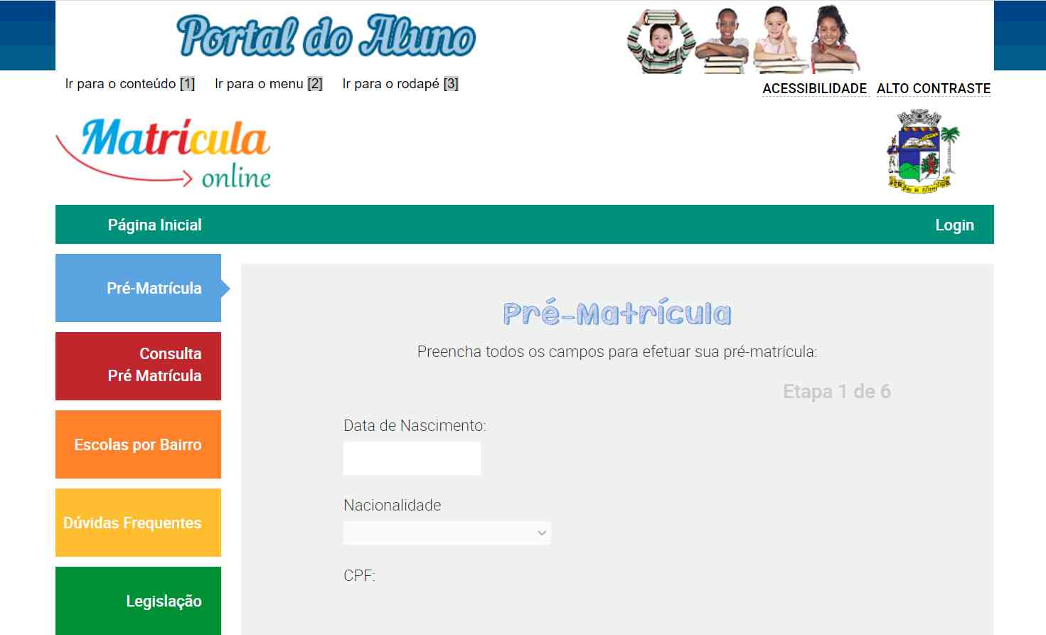 Pré matrícula 2024 para rede municipal de ensino em Paty do Alferes RJ