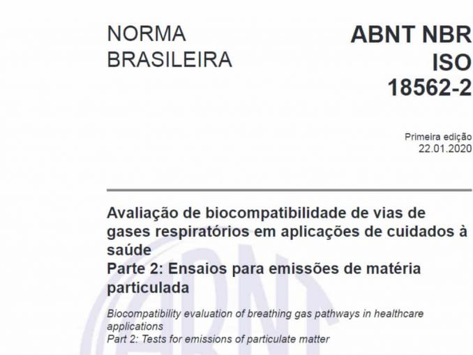 【norma Técnica】código Abnt Nbr Iec 60601 12010 8709