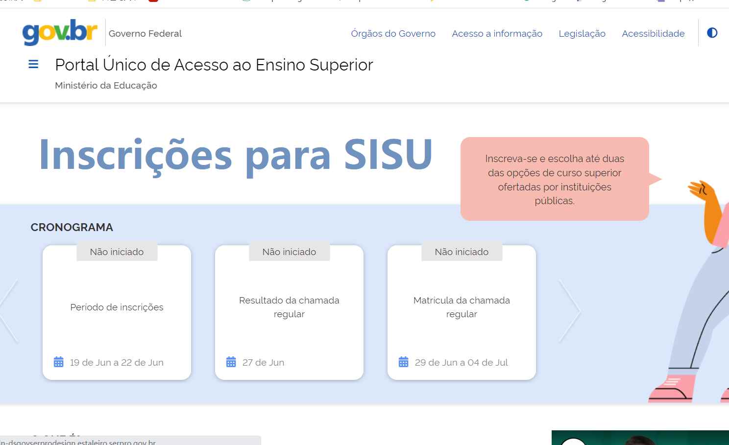 Sisu 2025 edital, cronograma, inscrições, requisitos, nota de corte