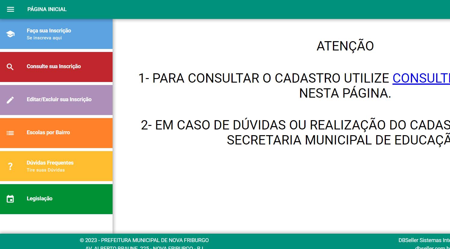 Matrícula Nova Friburgo 2025 – pré-matrículas dos novos alunos e cronograma