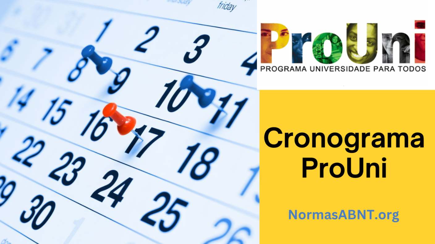 Cronograma ProUni 2025 – datas para inscrições