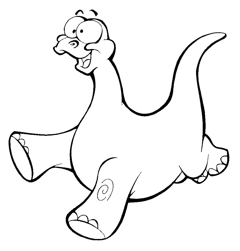 Como desenhar um dinossauro fofo
