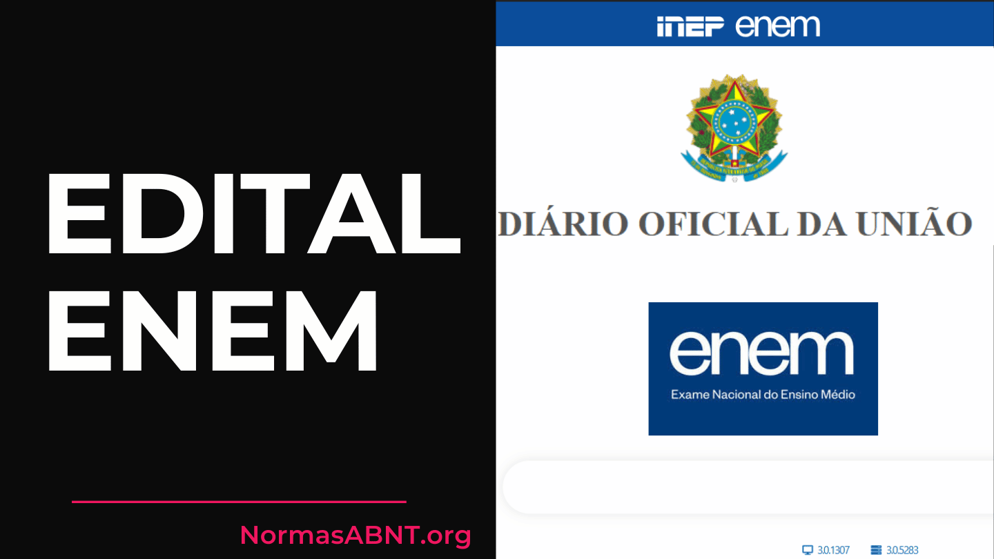 Edital Enem 2025 – consulta, baixe em PDF para ler