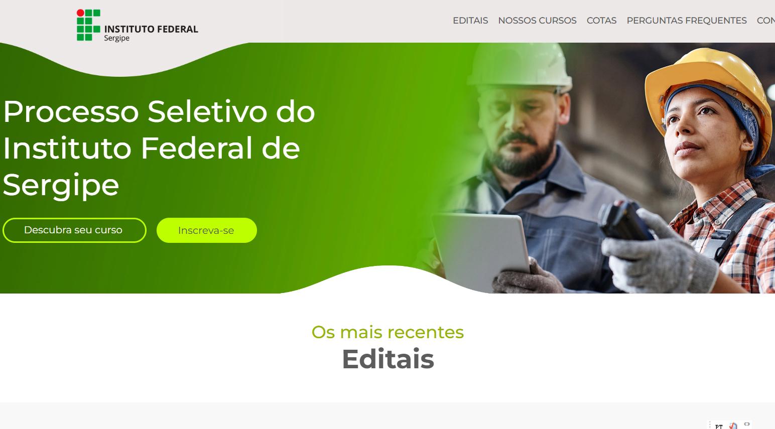 IFS Abre Inscrições para Mais de 1.300 Vagas em Cursos Técnicos e de Graduação