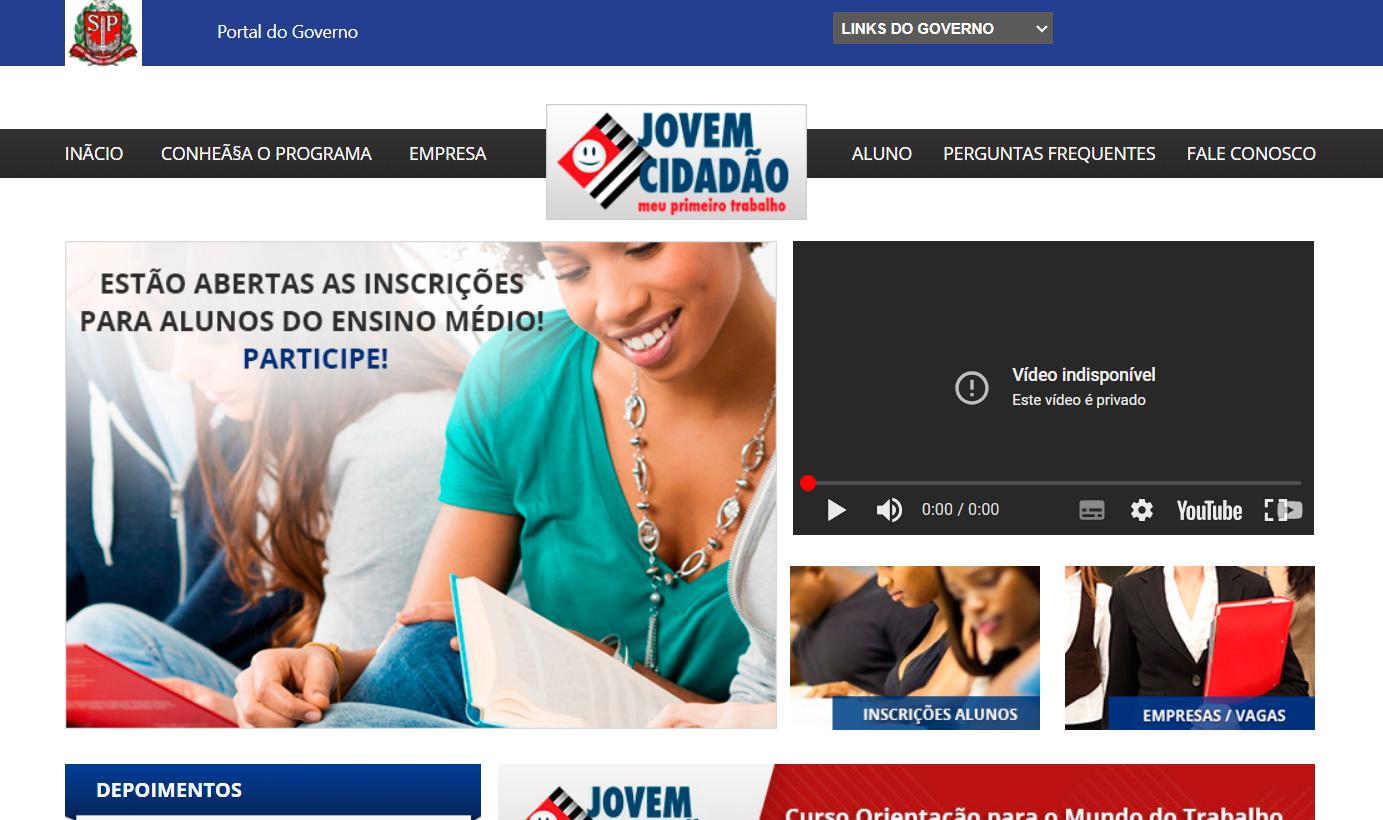 Programa Jovem Cidadão – como cadastrar, requisitos